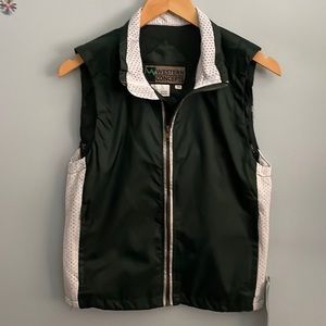 3/$25 Western Concepts Vest Green Size XS